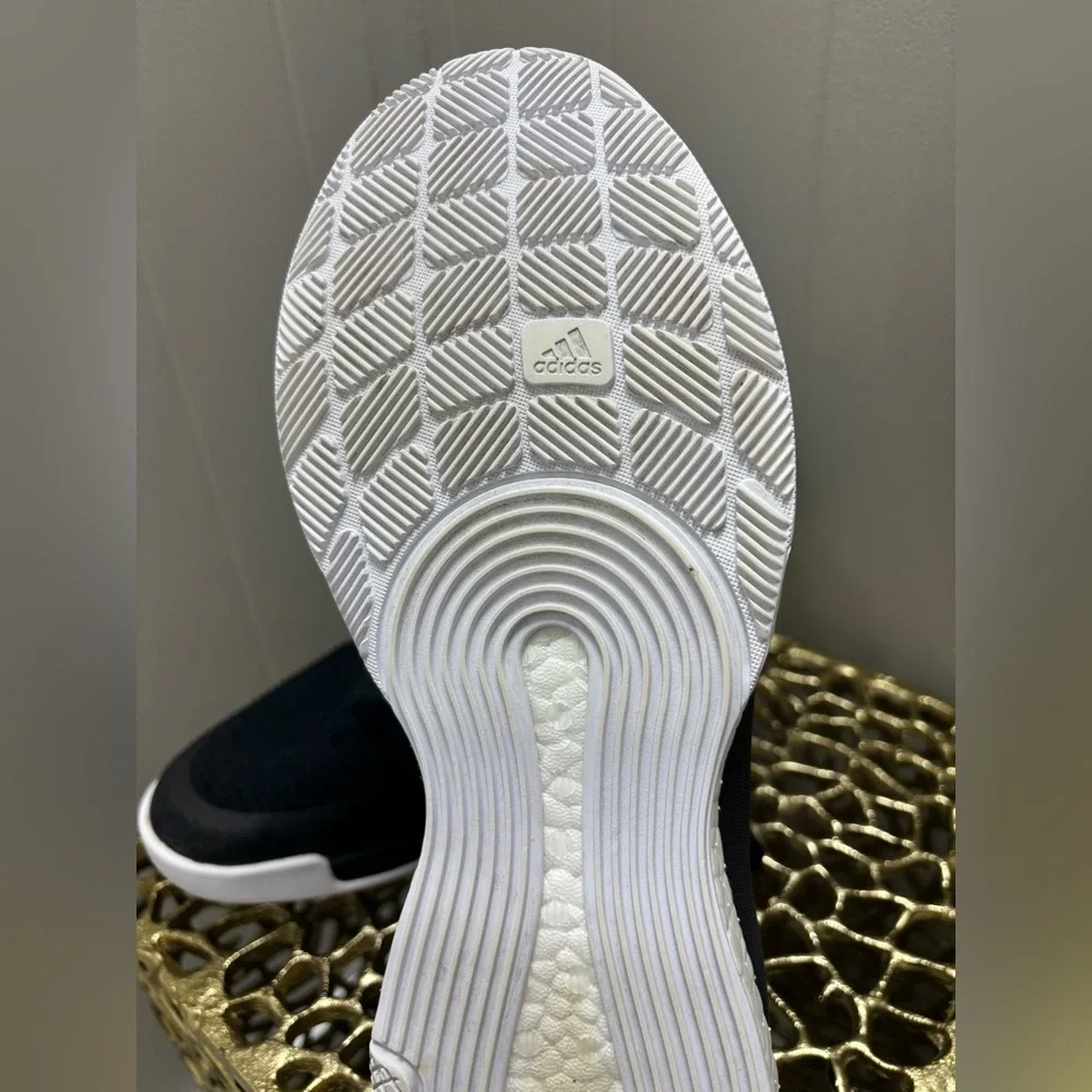 Adidas Black and White Sneakers Womens Size 10